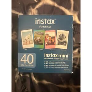 Fujifilm Instax 40 Total Exposures New Sealed